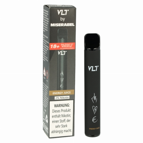 VLT by Miserabel 800 Einweg E-Zigarette 20mg Energy Juice