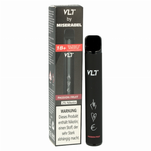 VLT by Miserabel 800 Einweg Passion Fruit E-Zigarette 20mg