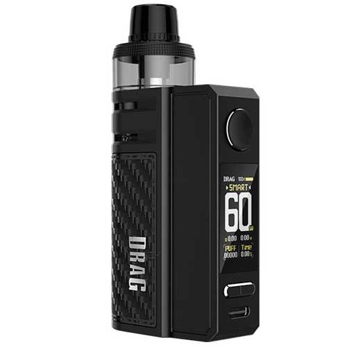 Voopoo Drag E60 Kit E-Zigarette Carbon-Fiber