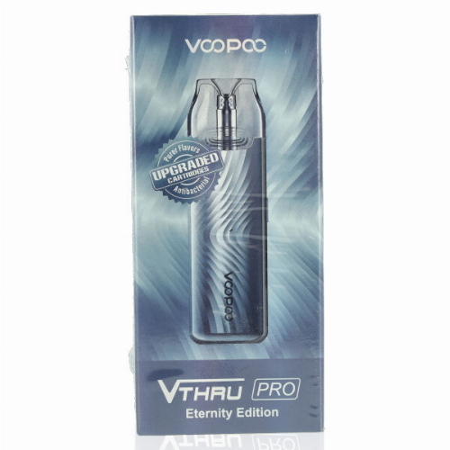 Voopoo V.Thru Pro Pod Kit E-Zigarette Eternity Edition Glacier-Silver