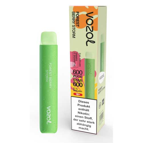 Vozol Star 600 Einweg E-Zigarette Forest Berry Storm 20mg