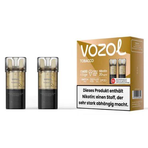 Vozol Switch Pro Prefilled Pod 2 x 2ml Tobacco 20mg