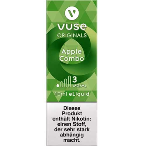 Vuse Bottle Apple Combo 3mg 10ml Liquid