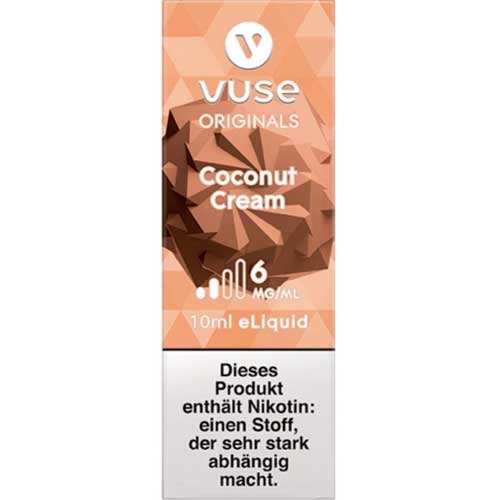 Vuse Bottle Coconut Cream 6mg 10ml Liquid