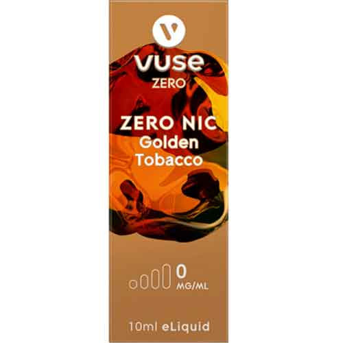 Vuse Bottle Zero Nic Golden Tobacco 0mg e-Liquid