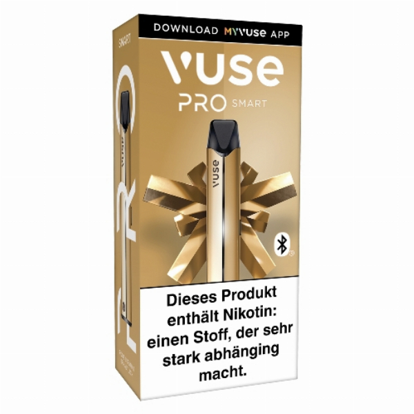 VUSE PRO Smart E-Zigarette Device Kit gold