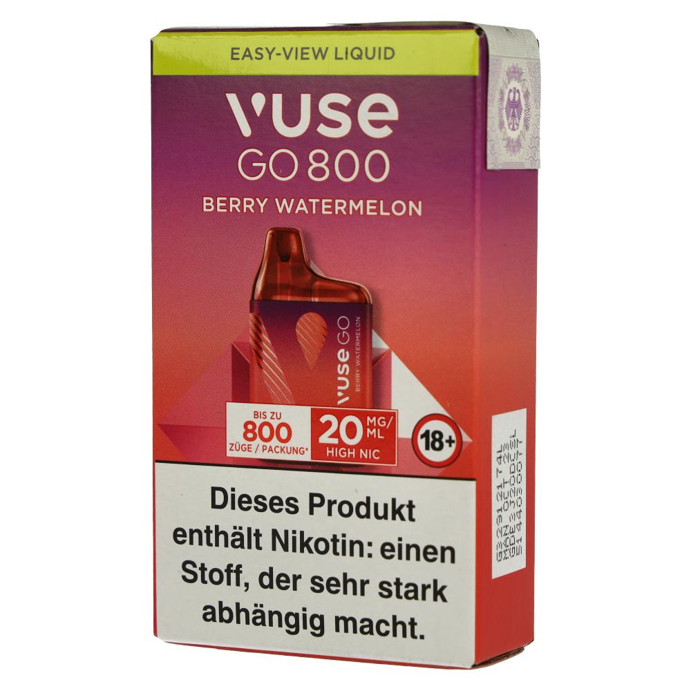 Vuse Go 800 Einweg E-Zigarette Berry Watermelon 20mg