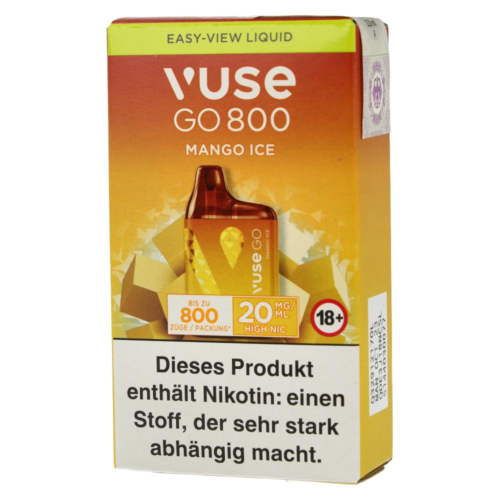 Vuse Go 800 Einweg E-Zigarette Mango Ice 20mg