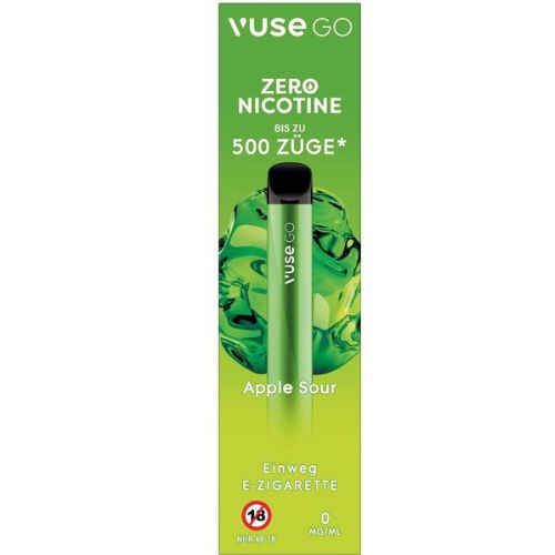 Vuse Go Einweg E-Zigarette Apple Sour 0mg/ml Nikotin