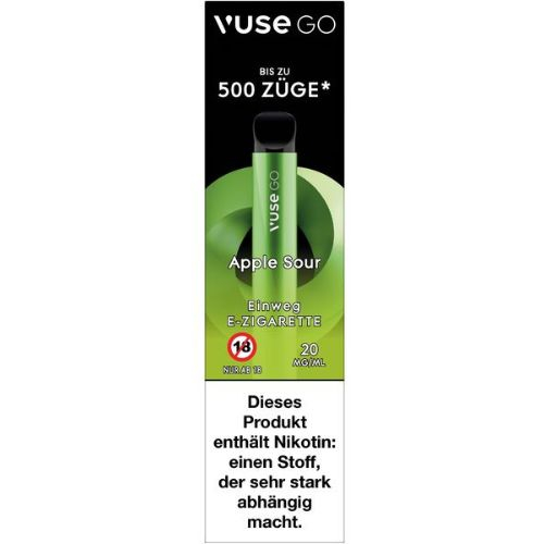 Vuse Go Einweg E-Zigarette Apple Sour 20mg/ml Nikotin
