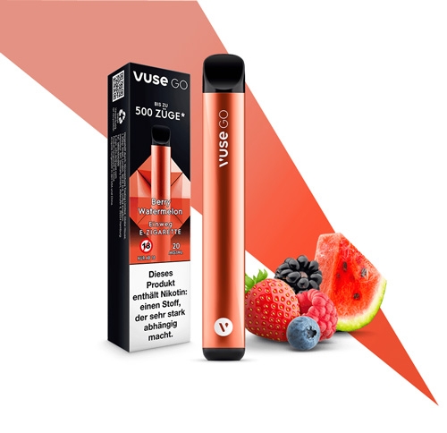 Vuse Go Einweg E-Zigarette Berry Watermelon 20mg/ml Nikotin