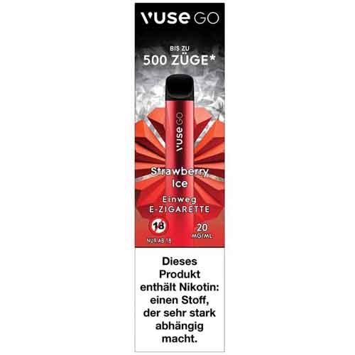 Vuse Go Einweg E-Zigarette Strawberry Ice 20mg/ml Nikotin