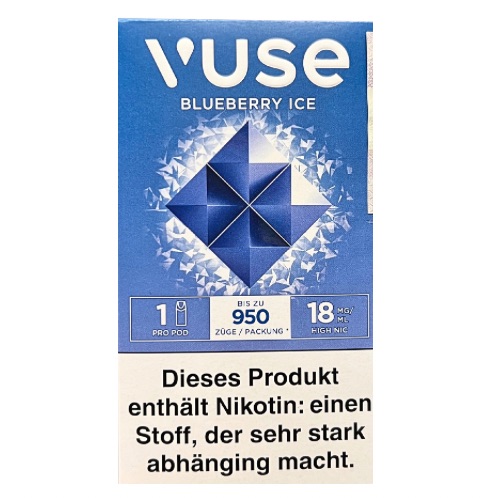 Vuse PRO Smart Caps Blueberry Ice 1 Stück je 18mg/ml