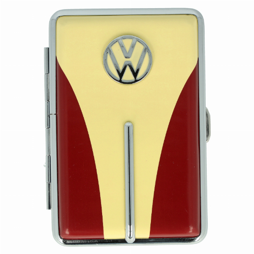 VW Zigarettenetui Creme-Rot 12er