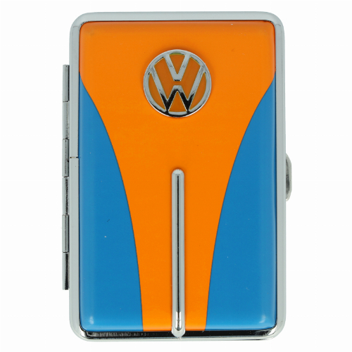 VW Zigarettenetui Orange-Blau 12er
