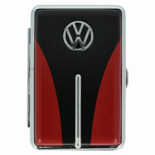 VW Zigarettenetui Schwarz-Rot 12er