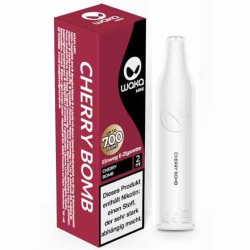 Waka Mini 700 Einweg E-Zigarette Cherry Bomb 18mg Nikotin