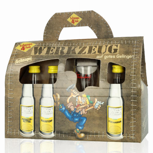 Weisenbach Brand Werkzeug-Koffer Waldhimbeer 3 x 20ml 40%Vol.