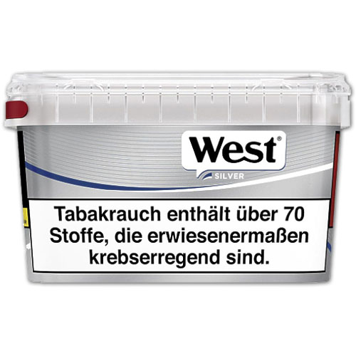 West Silver Tabak BOX 140g Volumentabak 