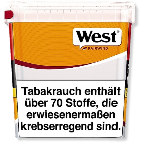 West Yellow Volumen Zigaretten Tabak 265g Eimer