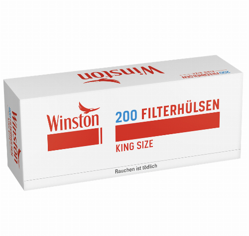 Winston Zigarettenhülsen 200 Stück