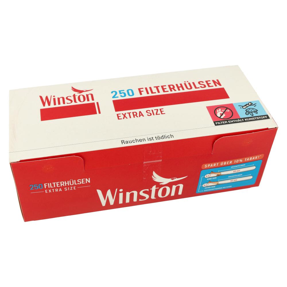 Winston Zigarettenhülsen Red Extra 250 Stück
