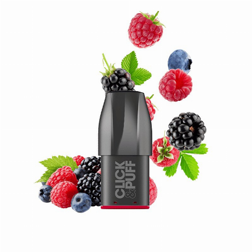 X-BAR - CLICK&PUFF Pre-filled Pod Fresh Berry 20mg Nikotinsalz
