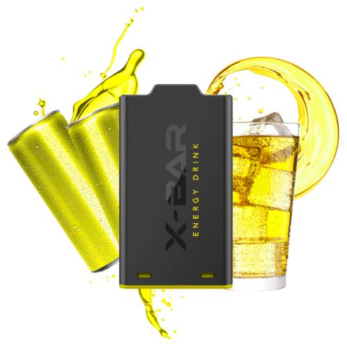 X-Bar X-Shisha Pod Energy Drink Energy Soda Nikotinfrei