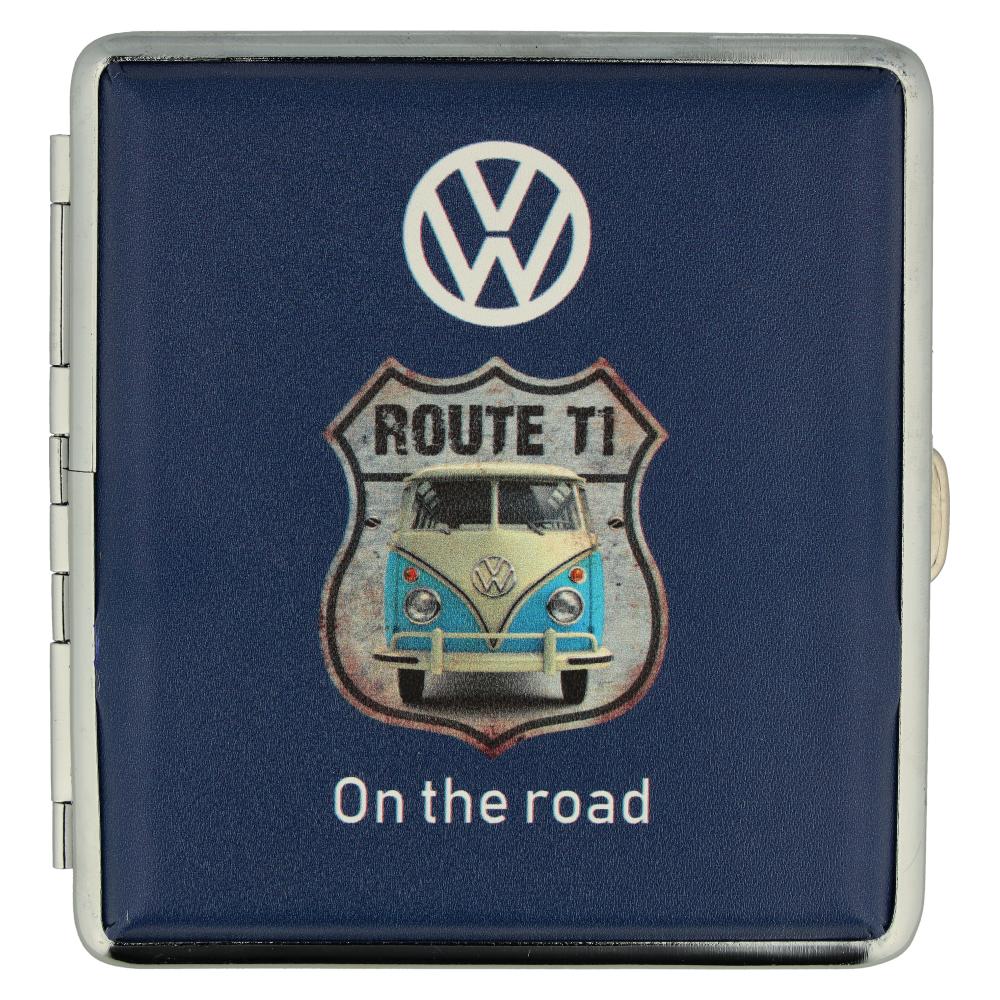 Zigarettenetui VW Route T1  On the road dunkelblau