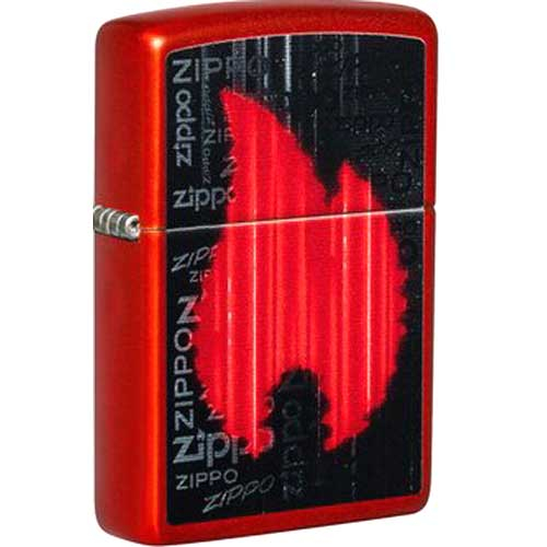 Zippo Feuerzeug Gamer Rot Design
