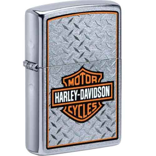 Zippo Feuerzeug Harley-Davidson Checker Plate