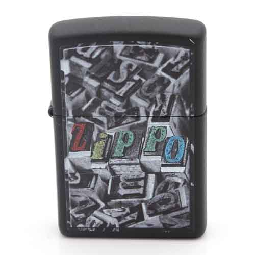 Zippo Feuerzeug Letterpress