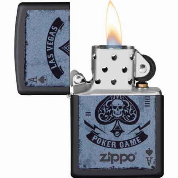 Zippo Feuerzeug Motiv Trick Poker