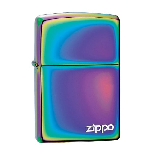Zippo Feuerzeug Spectrum mit Zippo Logo