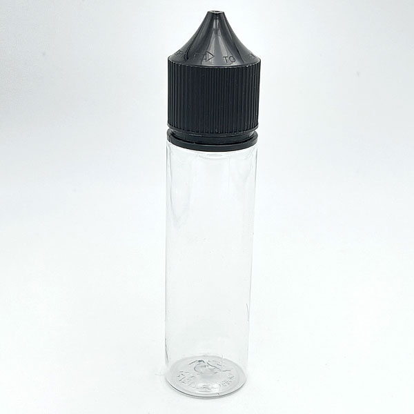 Cubby Gorilla 60ml E-Liquid Leerflasche - transparent-schwarz