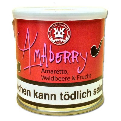 Amaberry Pfeifentabak K. Kleinlagel mit Geschmack 50g Dose