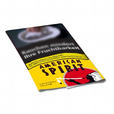 American Spirit Tabak Original Yellow 30g Päckchen Feinschnitt