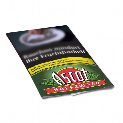 Ascot Tabak Halfzware grün 30g Päckchen Feinschnitt