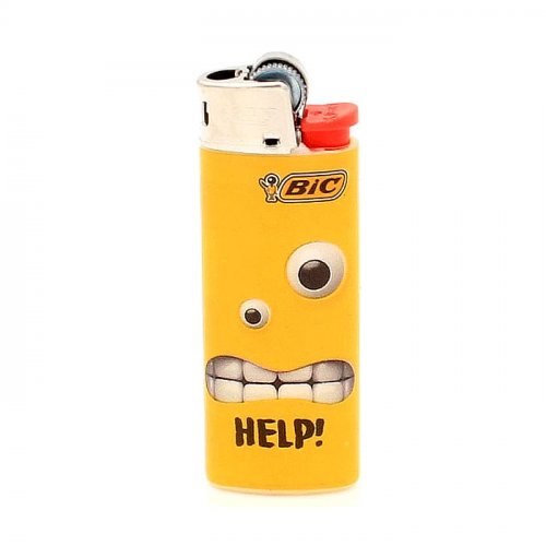 BIC Feuerzeug Mini Yellow Mouth HELP!
