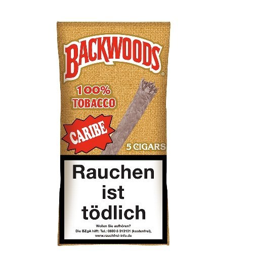 Backwoods Caribe Cigarren (ehem. Wild Rum) 100 % Tobacco