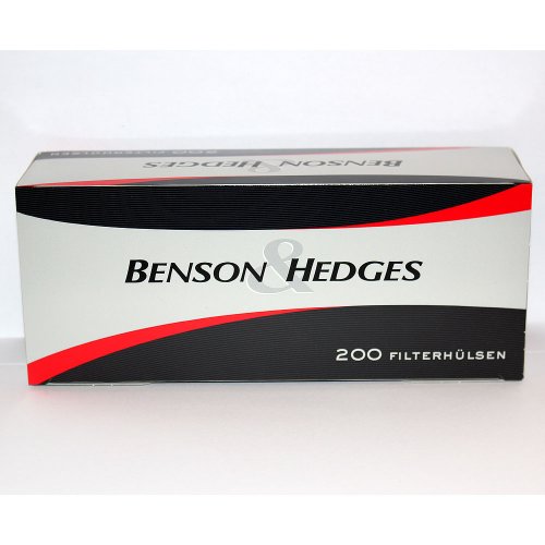 Benson & Hedges Zigarettenhülsen 200 Stück