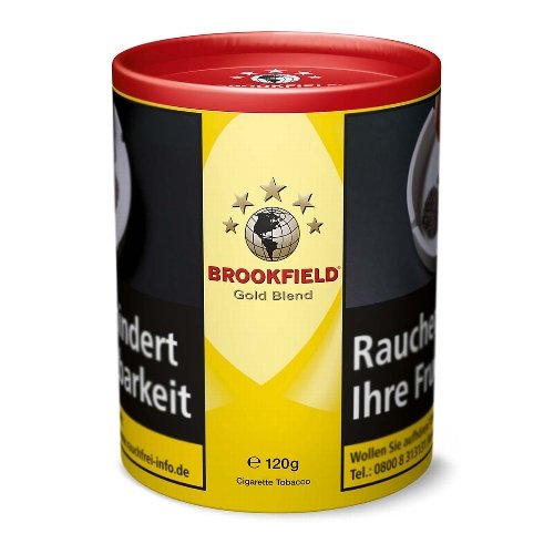 Brookfield Tabak Gold Blend 120g Dose Zigarettentabak