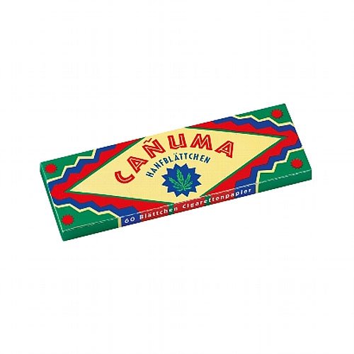 Canuma Zigarettenpapier 1x60 Blatt Einzelpackung