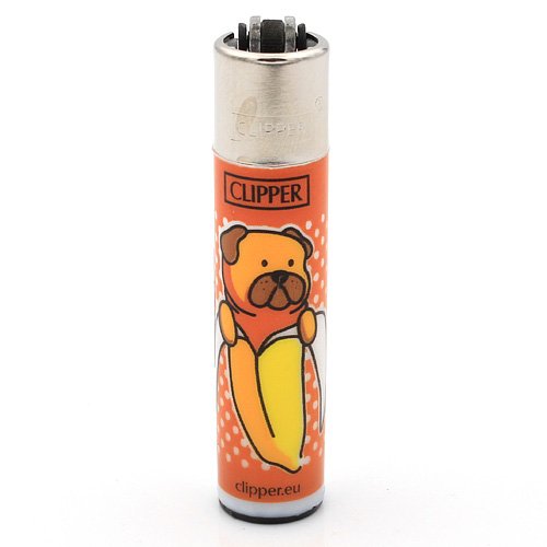 Clipper Feuerzeug Bananen - 4v4 HUND