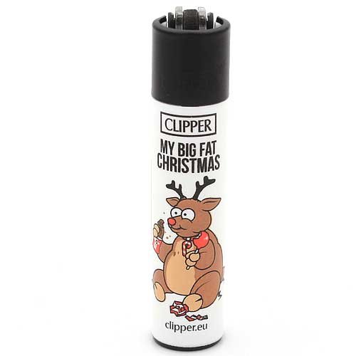 Clipper Feuerzeug Rentiere - 3v4 MY BIG FAT CHRISTMAS