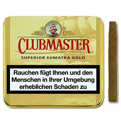 Clubmaster Zigarillos Superior Sumatra Gold 161 