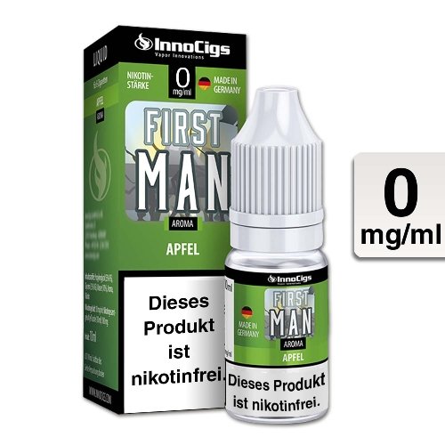 E-Liquid InnoCigs First Man Apfel 0mg Nikotin