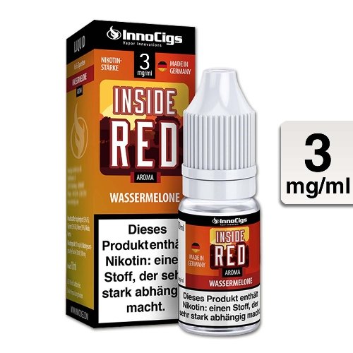 E-Liquid InnoCigs Inside Red Wassermelone 3mg Nikotin