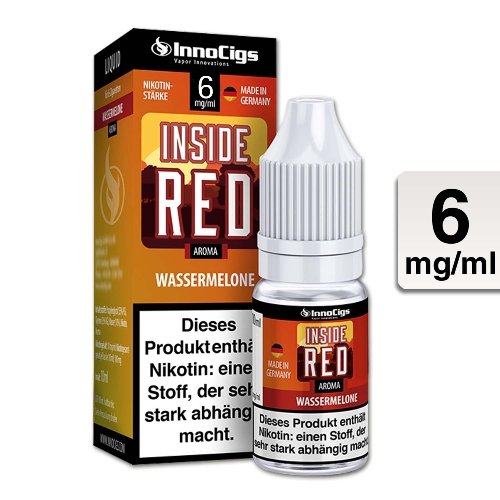 E-Liquid InnoCigs Inside Red Wassermelone 6mg Nikotin