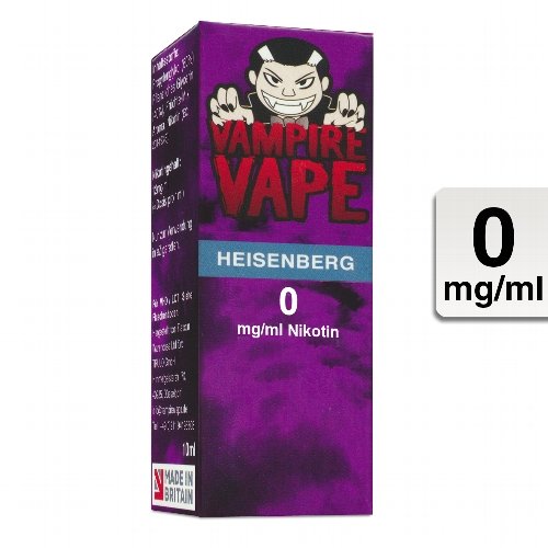E-Liquid VAMPIRE VAPE Heisenberg 0 mg Nikotin